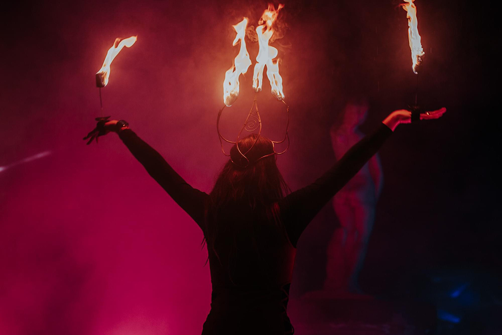 Fire show